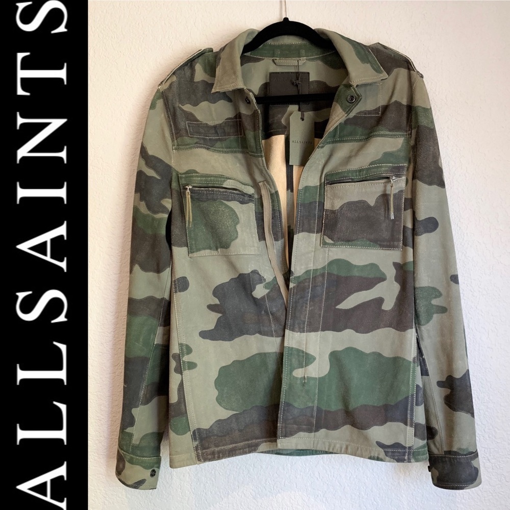 All Saints Suede Jacket